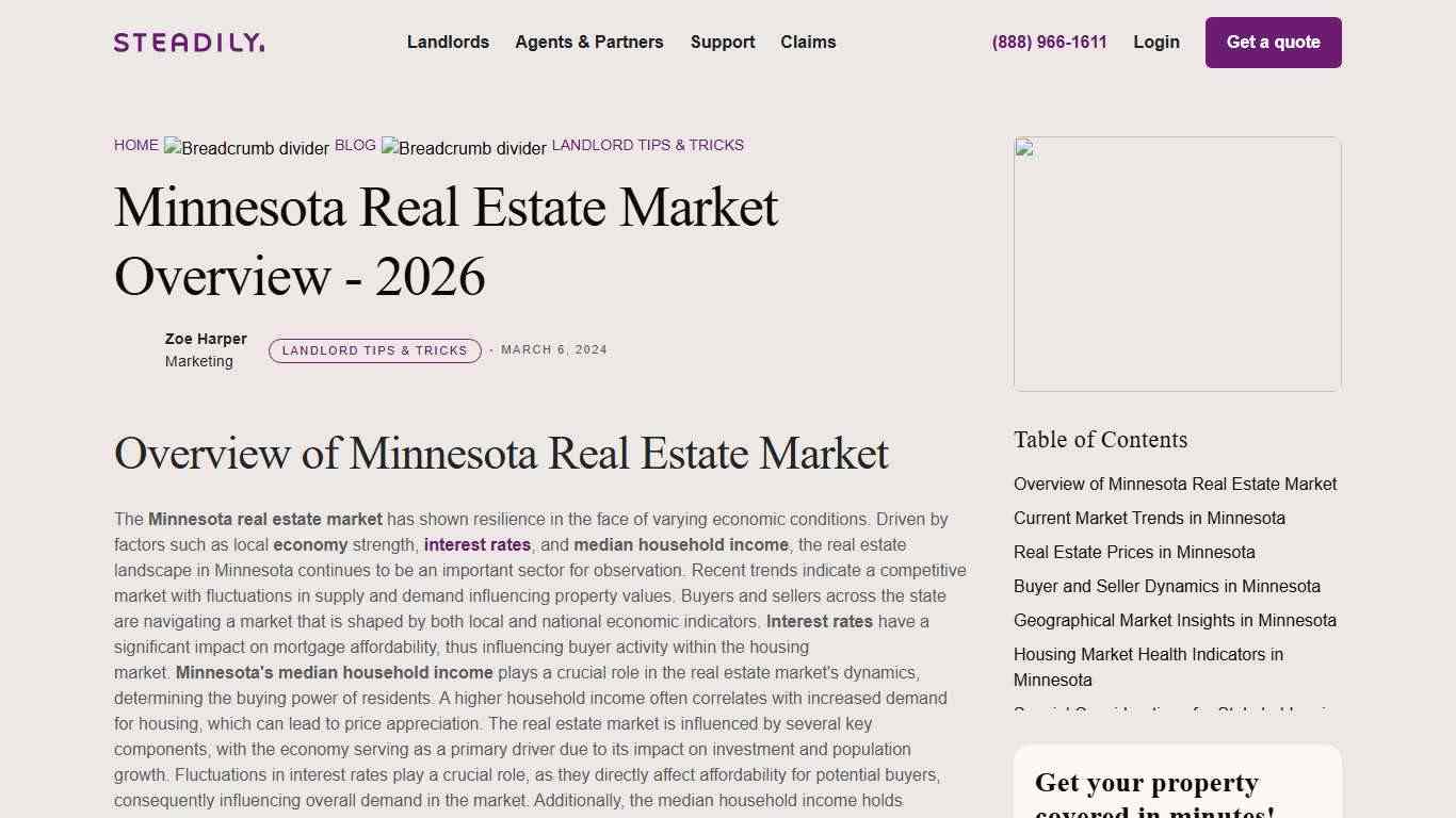 Minnesota Real Estate Market Overview - 2026